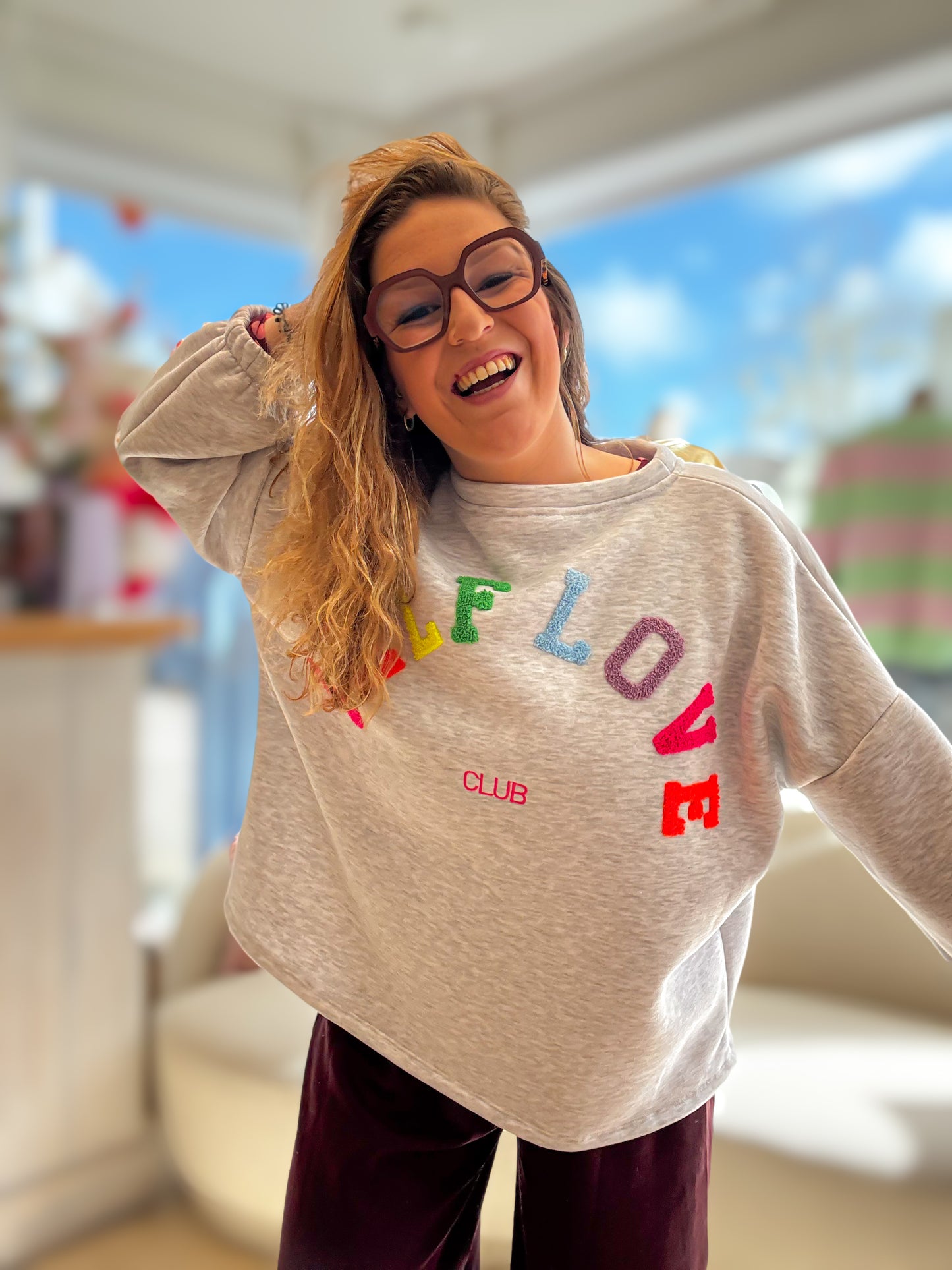 SELF LOVE SWEATER | Multicolor
