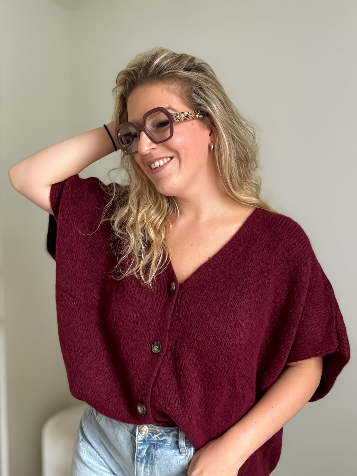 Clara knit | bordeaux