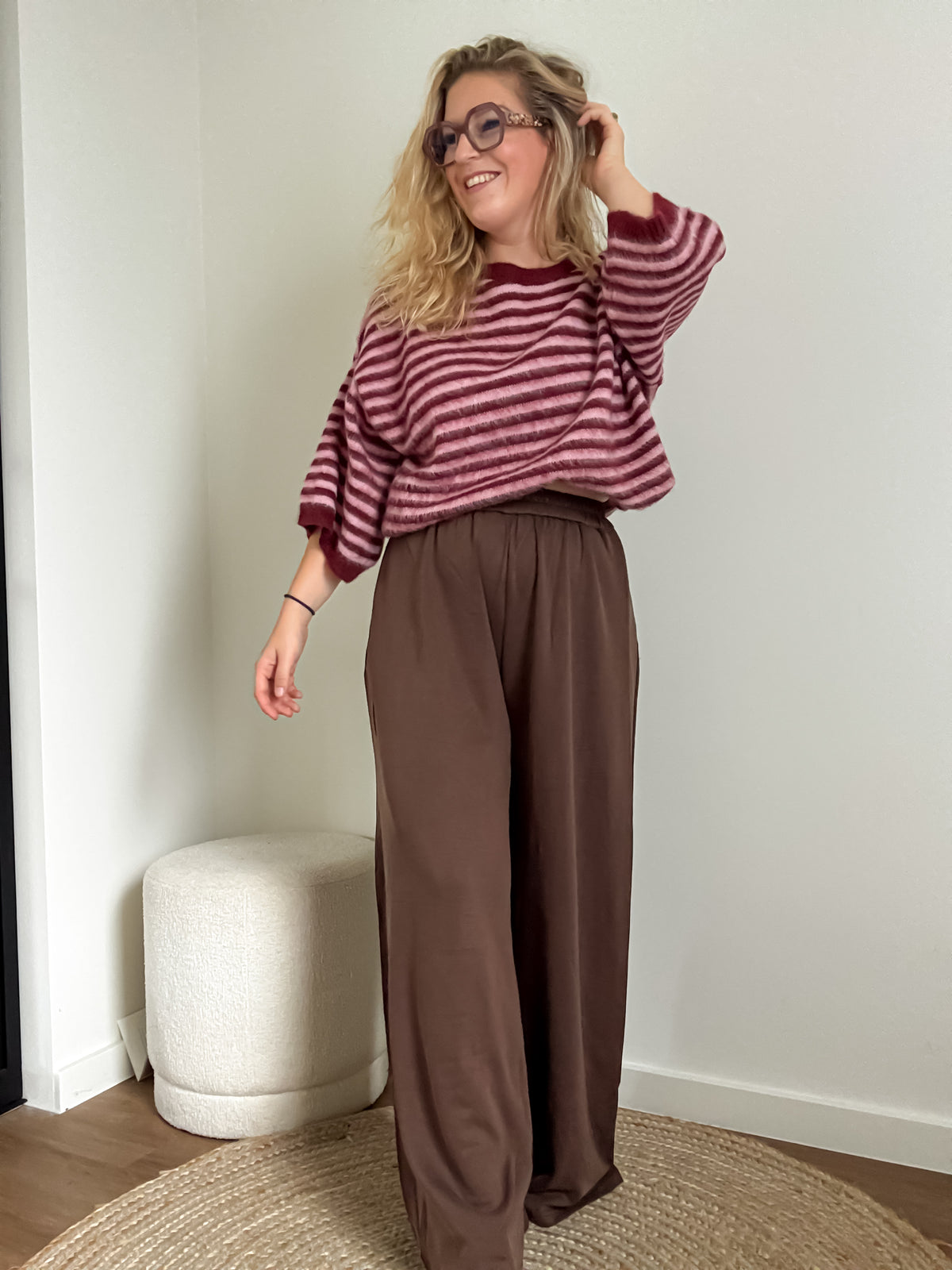 Feline pantalon | choco