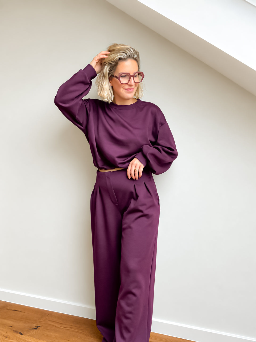 Comfy set | Aubergine