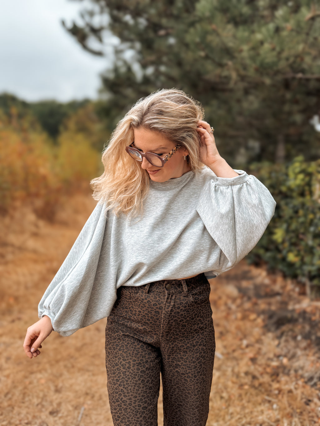 Babette sweater | grijs