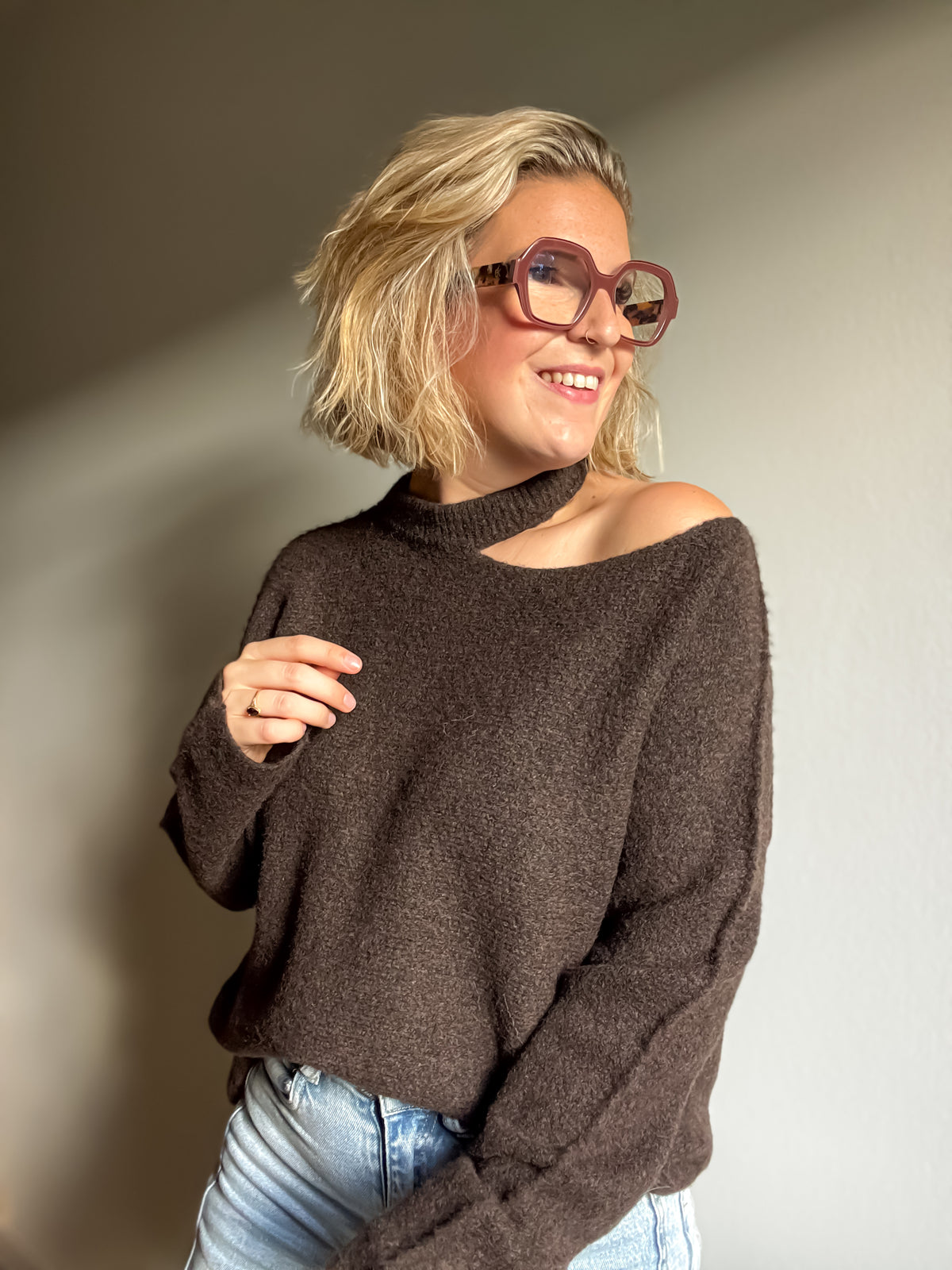 Alba knit | Choco