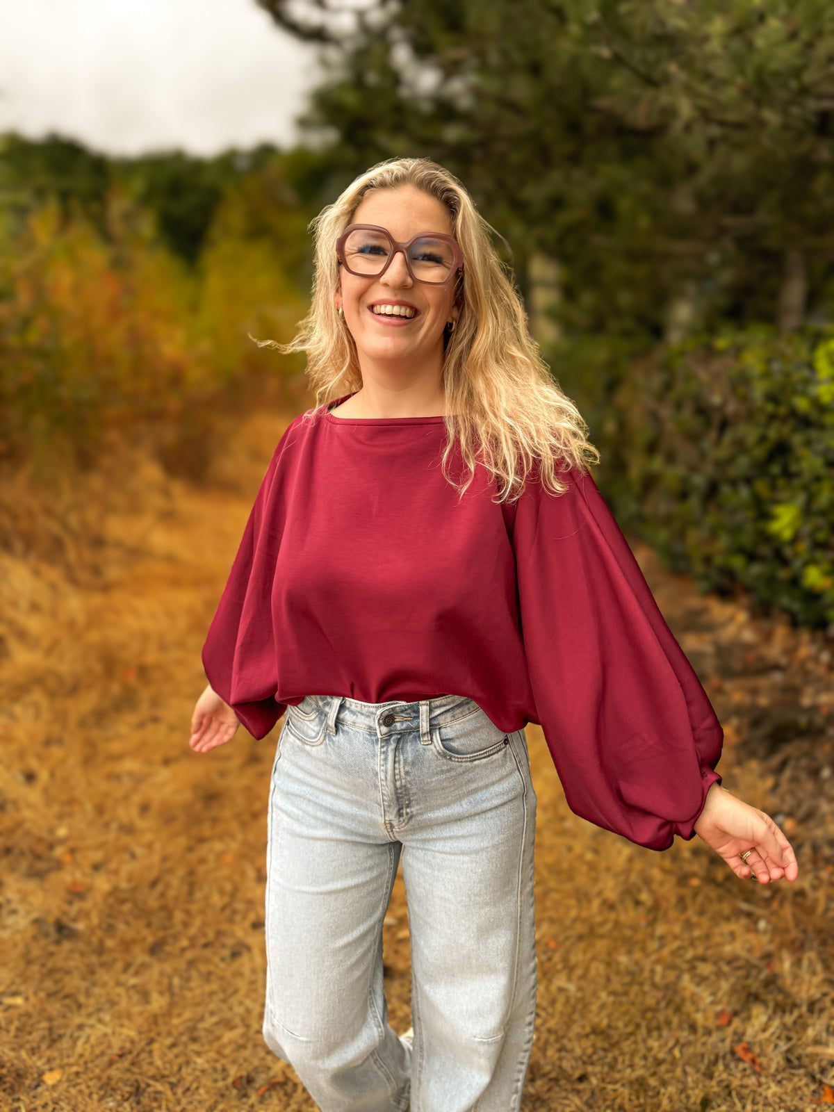 Babette sweater | bordeaux