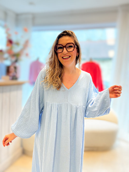 Demi jurk | blauw