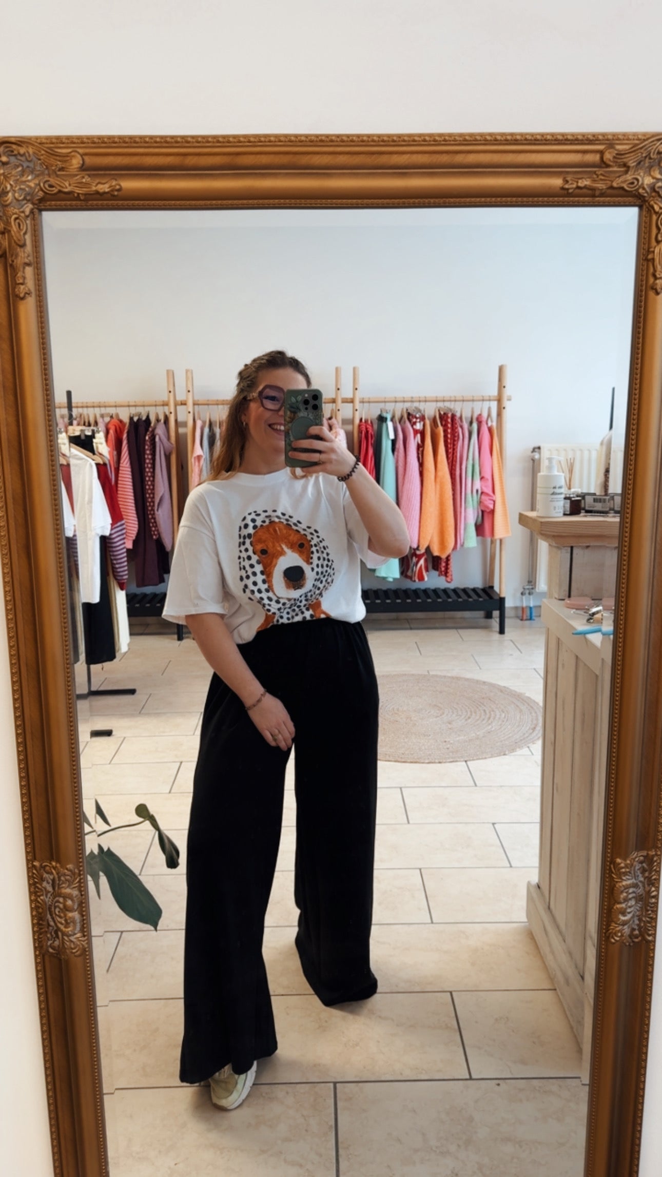 Féline pantalon | zwart